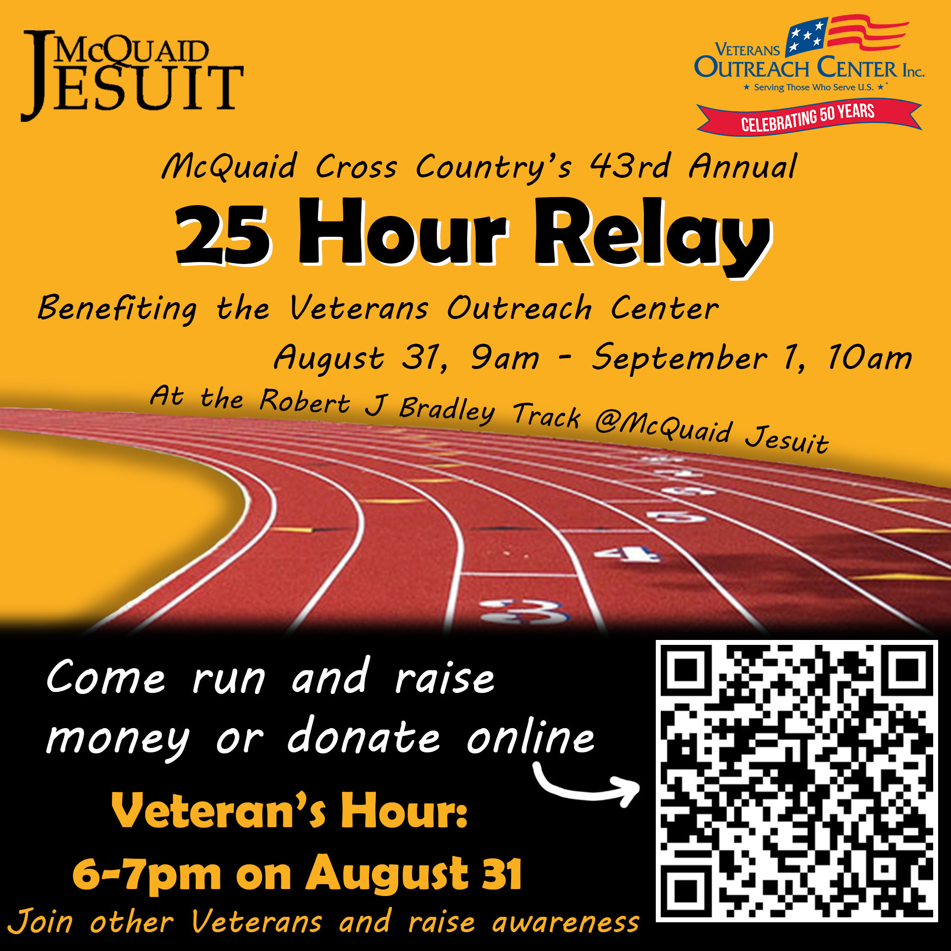 McQuaid 25 Hour Relay